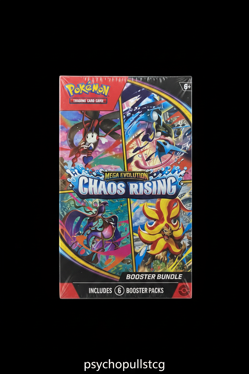 Pokémon TCG Mega Evolution Chaos Rising Booster Bundle – psychopullstcg